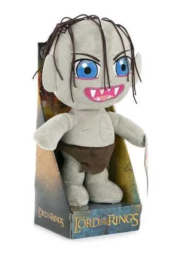 Peluche lord of the rings gollum in display